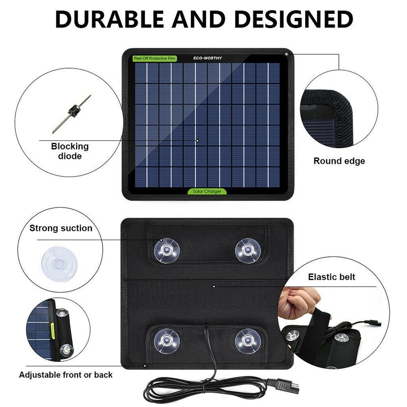 RV House Solar Panel Charging Kit 12v MyDeal