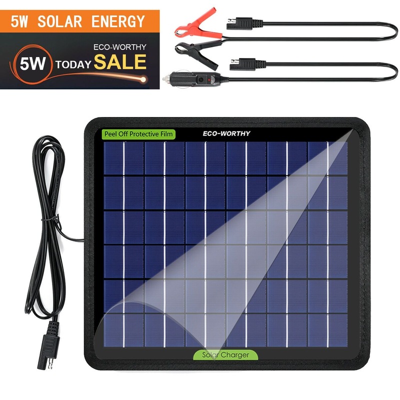RV House Solar Panel Charging Kit 12v MyDeal