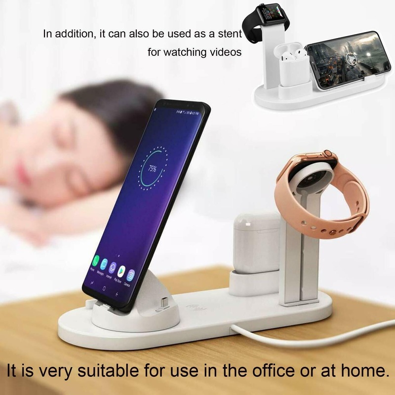 Buy Apple Iphone Wireless Charging Dock Station - 3 in 1 - MyDeal