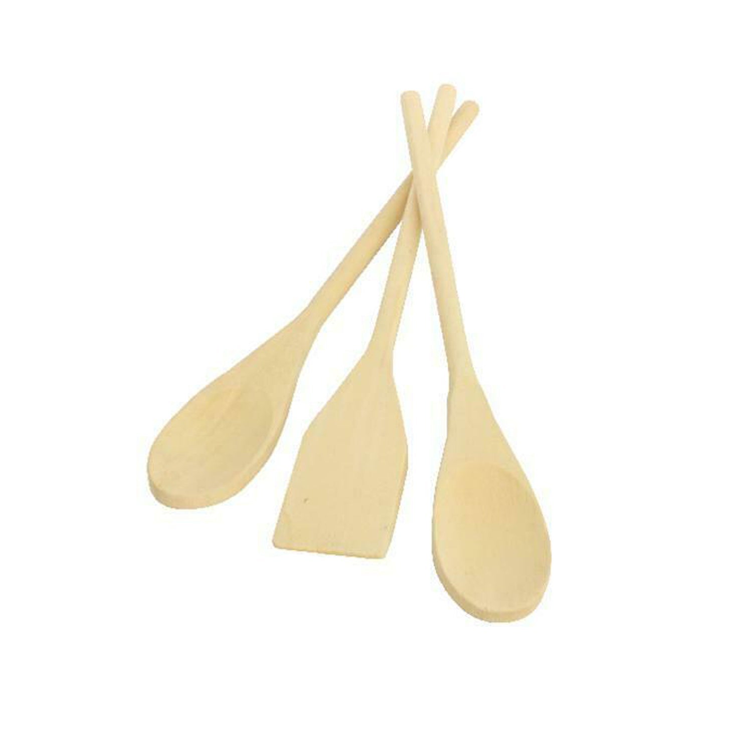 Long Handle Kitchen Baking Cooking Wooden Mixing Spoon