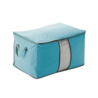 Home Organizer Zipper Clothes Quilt Blanket Storage Bags - 4pcs