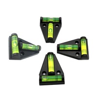 Plastic T-Type Spirit Leveler for RV Caravan - 4x