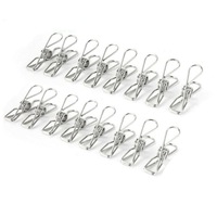 Laundry Clothes Pegs Hanging Clip Pins - 60pcs