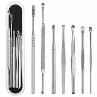 Ear Pick Wax Cleaner Removal Curette - 7pcs