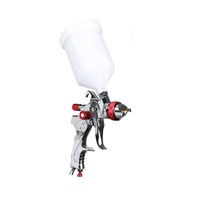Paint 3 Nozzle Air Spray Gun with Tips - HVLP 1.4mm 1.7mm 2mm