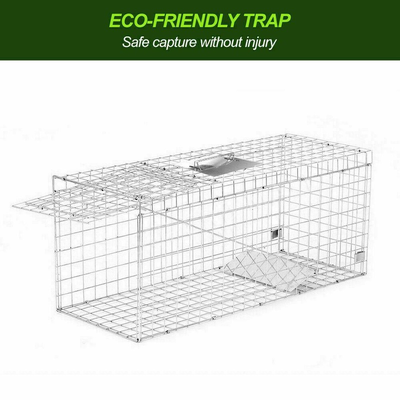 Outdoor Human Folding Animal Live Trap Catcher - MyDeal