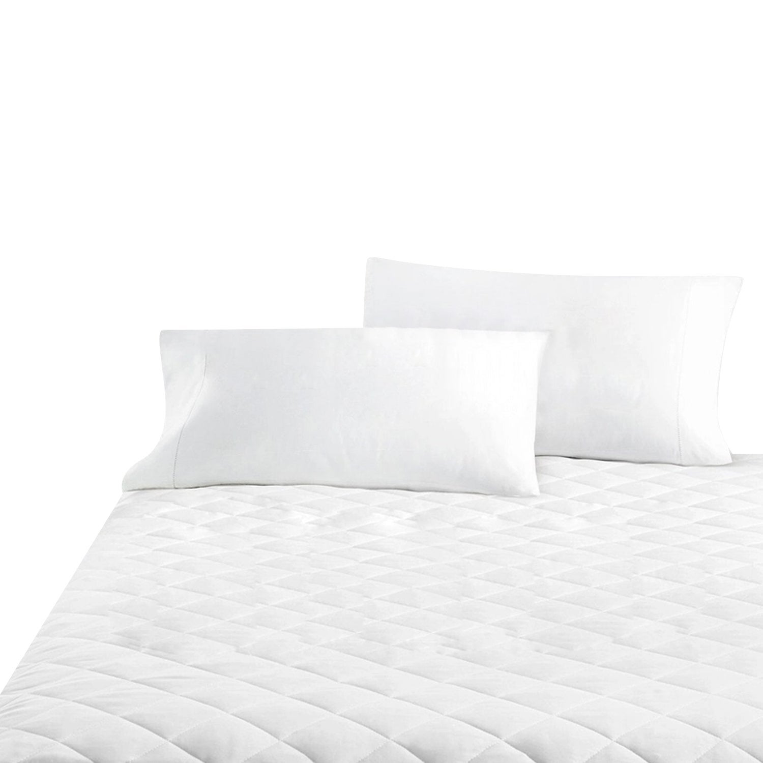 Fitted Cotton Cover Quilted Mattress Protector - Aus Made