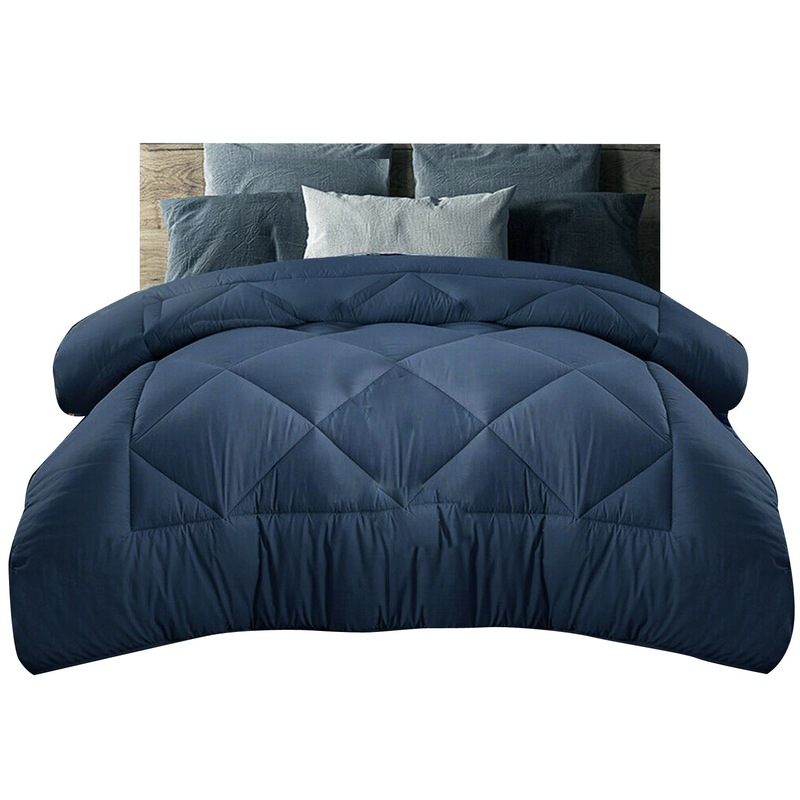 Buy Bamboo Winter Summer Quilt Duvet Doona Blue 200GSM MyDeal