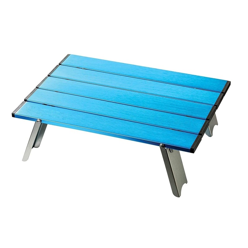 Buy Camping Foldable Picnic Table Blue MyDeal