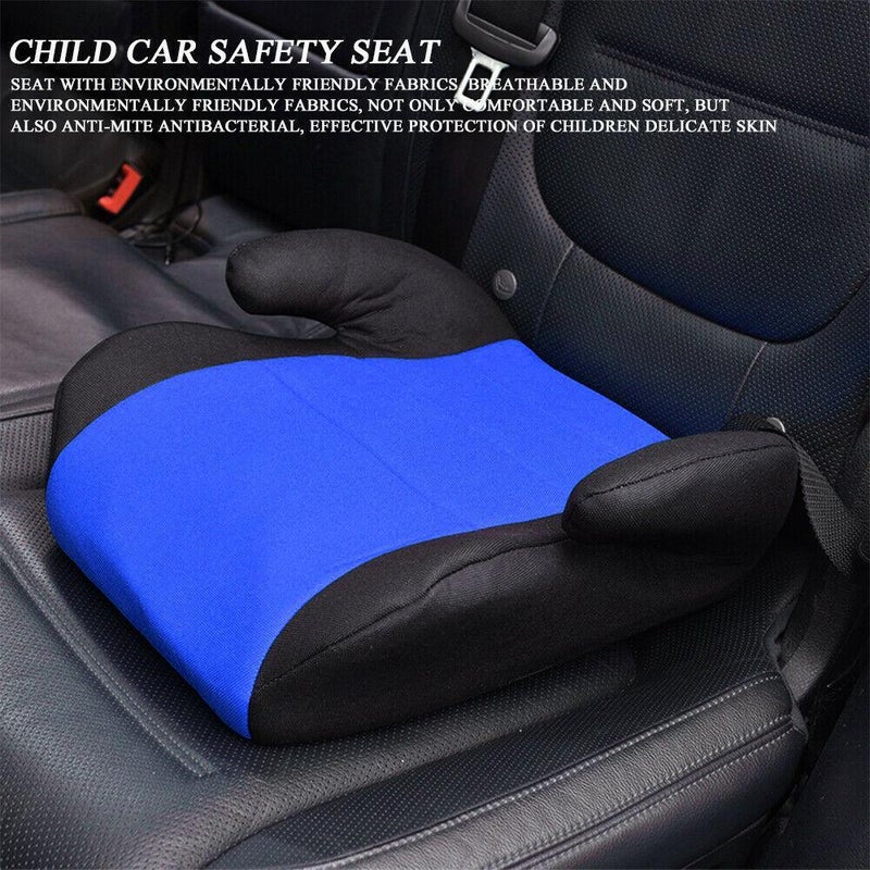 3-12 Years Children Kids Car Booster Seat Safety Chair Cushion Pad Sturdy  Black