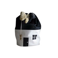 Childrens Cotton Cloth Toy Storage Bag Organizer