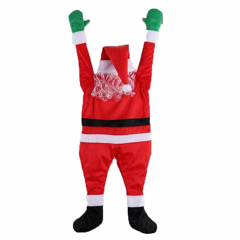 Buy Outdoor Climbing Santa Decoration - 42 inch - MyDeal