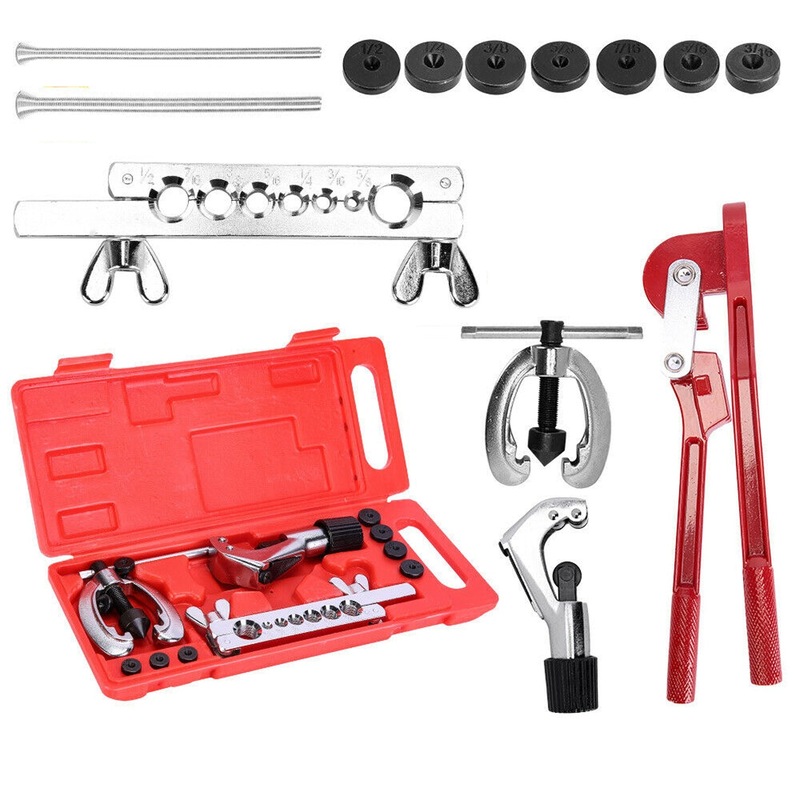Buy Flare Kit Brake Fuel Line Air Conditioning Bender Tube Tool 13pcs