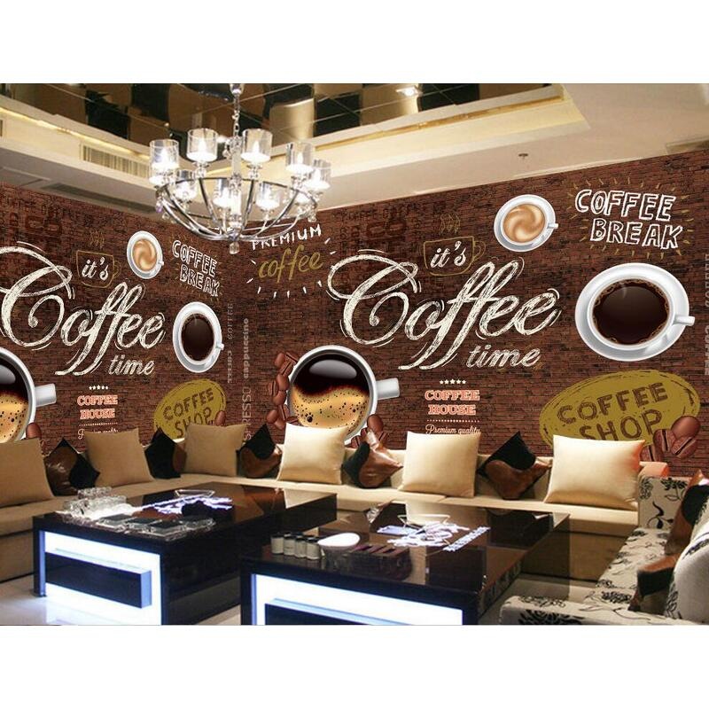 Buy Hand Drawn Vintage Coffee Wallpaper #15022138 - Mydeal