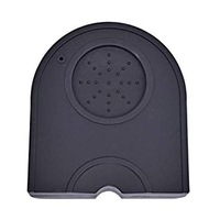 Home Coffee Nook Tamping Silicone Mat Pad - Black