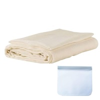 Home Kitchen Cheese Straining Pure Cotton Cloth - 2 Pack
