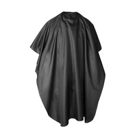 Professional Hair Dressing Unisex Full Length Cape Gown - Black