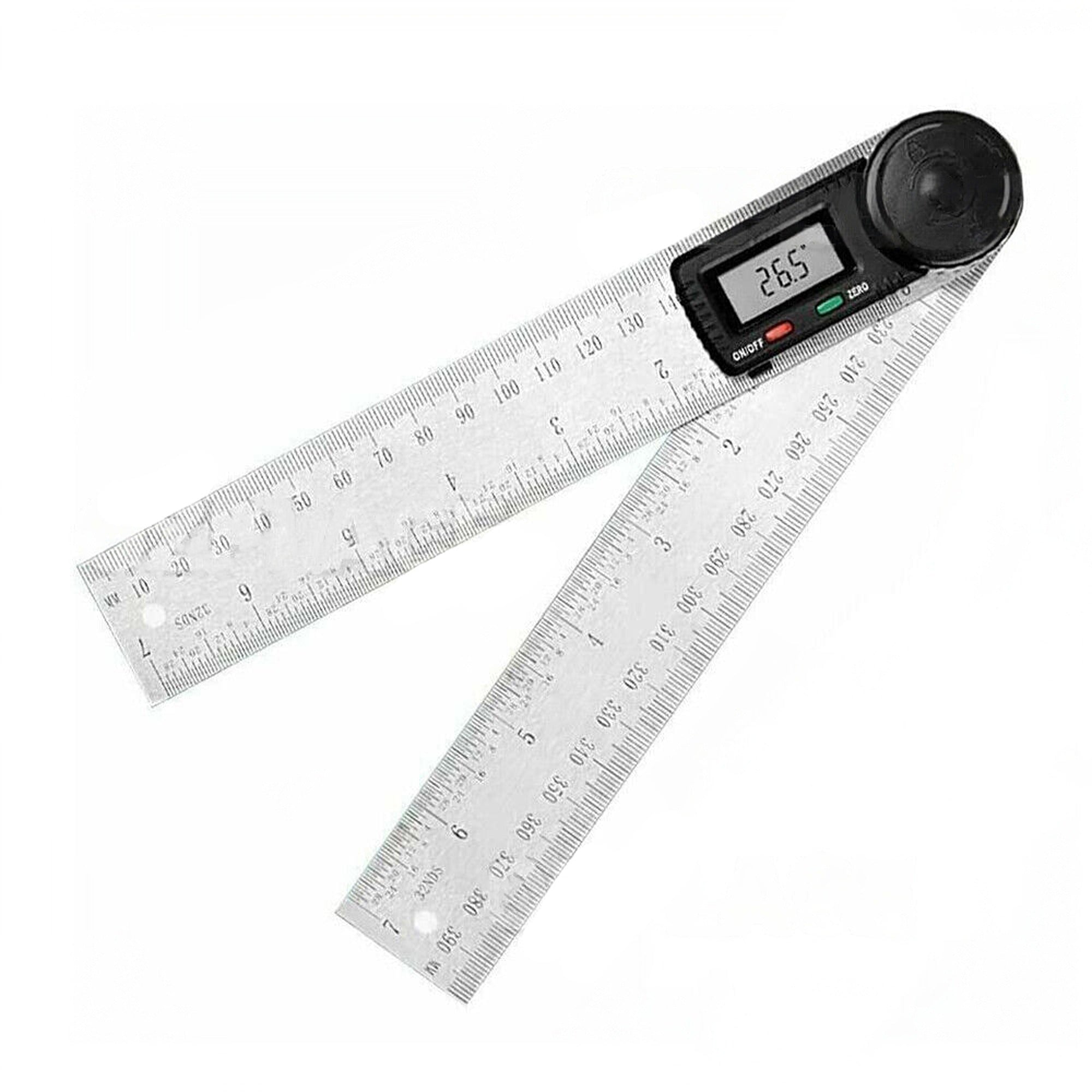 Buy Stainless Steel Digital Angle Finder Ruler Protractor - MyDeal ...