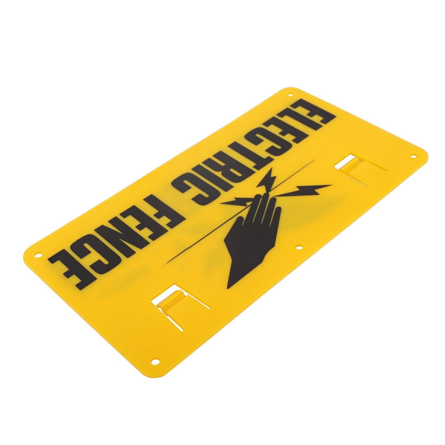 Buy Wire Mesh Rope Electric Fence Warning Sign - Set of 10 - MyDeal ...