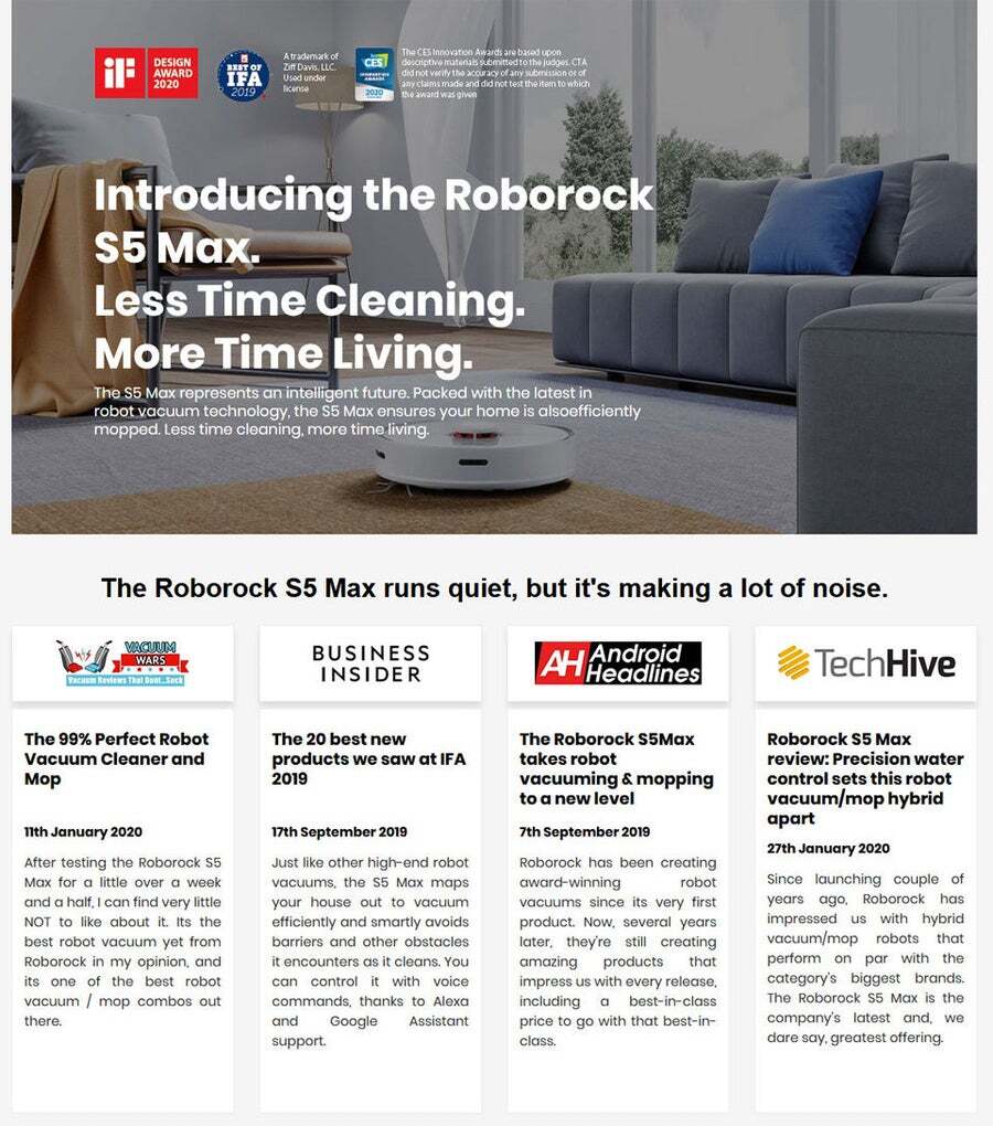 Roborock S5 Max Smart Robot Vacuum Mop Cleaner Australian Version Buy Robot Vacuum Cleaners Roborock S5 Max Smart Robot Vacuum Mop Cleaner Australian Version Buy Robot Vacuum Cleaners