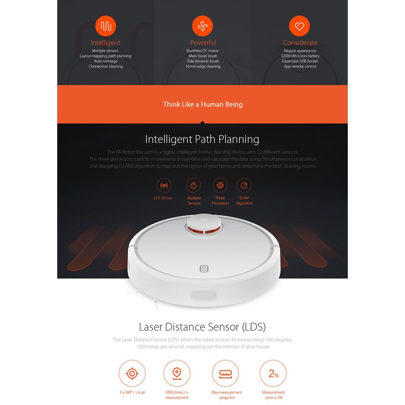 Buy Xiaomi Mi Robot Vacuum Cleaner Laser Distance Sensor NIDEC