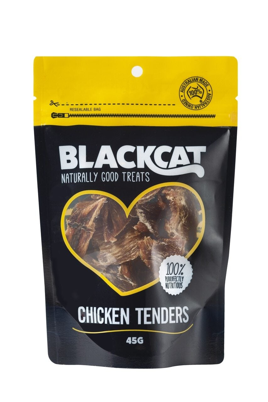 Blackcat Cat Natural Tasty Treats Chicken Tenders 45g