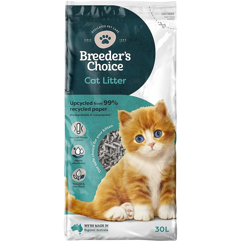Buy Breeders Choice Biodegradable Natural Odour Control Cat Litter 3