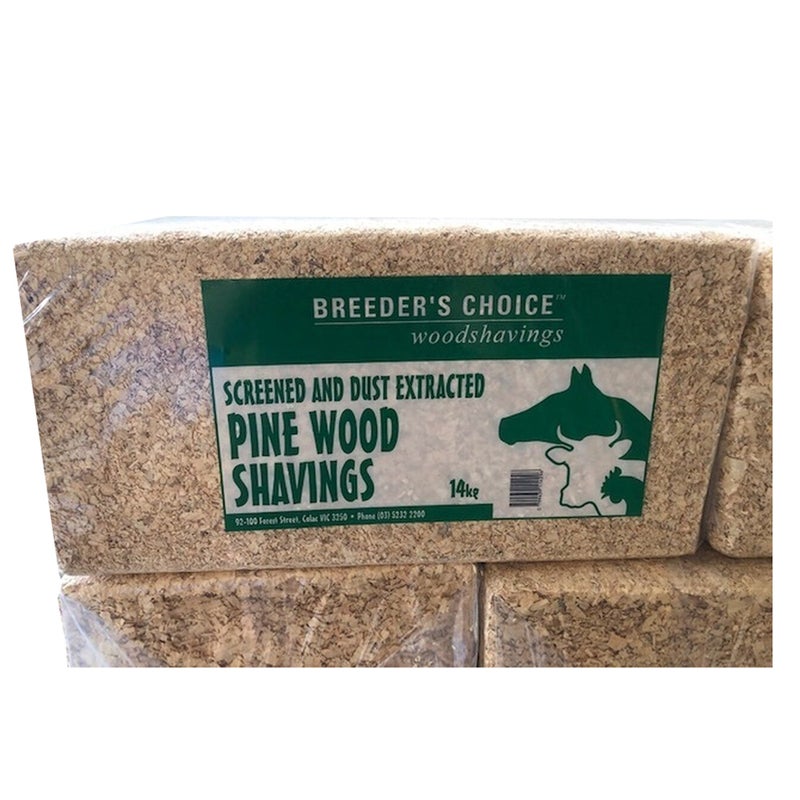 Buy Breeders Choice Wood Shavings Pet Bedding Small 14kg - MyDeal