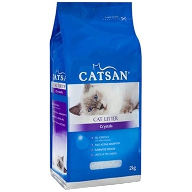 Buy Catsan Silica Cat Litter Crystals Lavender Scent High Absorption