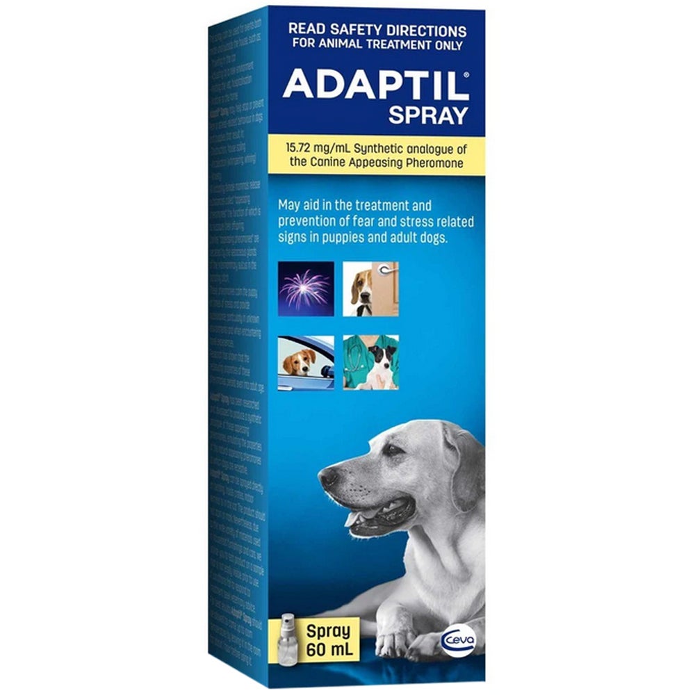 Adaptil Calming Travel Spray for Dogs & Puppy 60ml 