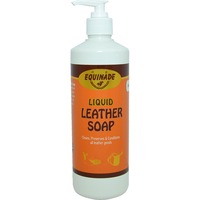 Equinade Liquid Leather Soap Lanolin Horse Saddle Bridle Harness 500ml