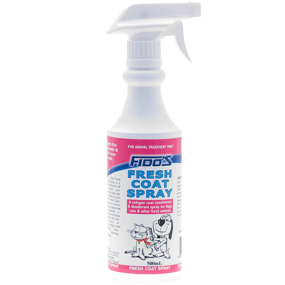 Fidos Fresh Coat Spray Conditioner & Deodorant Spray for Dogs & Cats - 2 Sizes