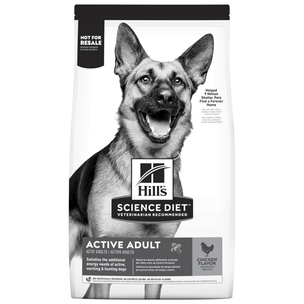 Buy Hills Adult Active Dry Dog Food Chicken 20kg MyDeal