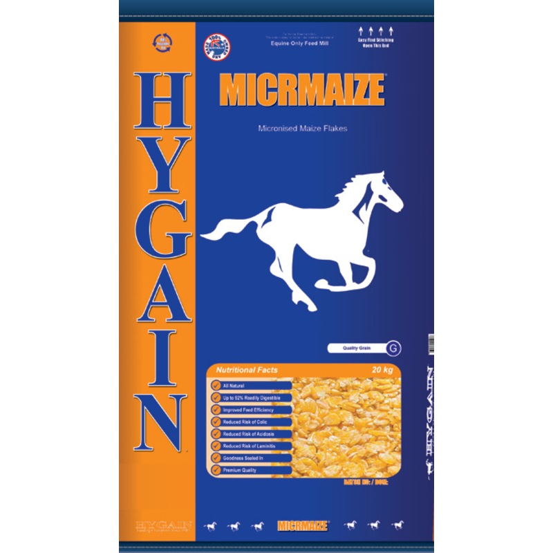 Buy Hygain Micr Maize Flakes Horse Feed Supplement 20kg MyDeal