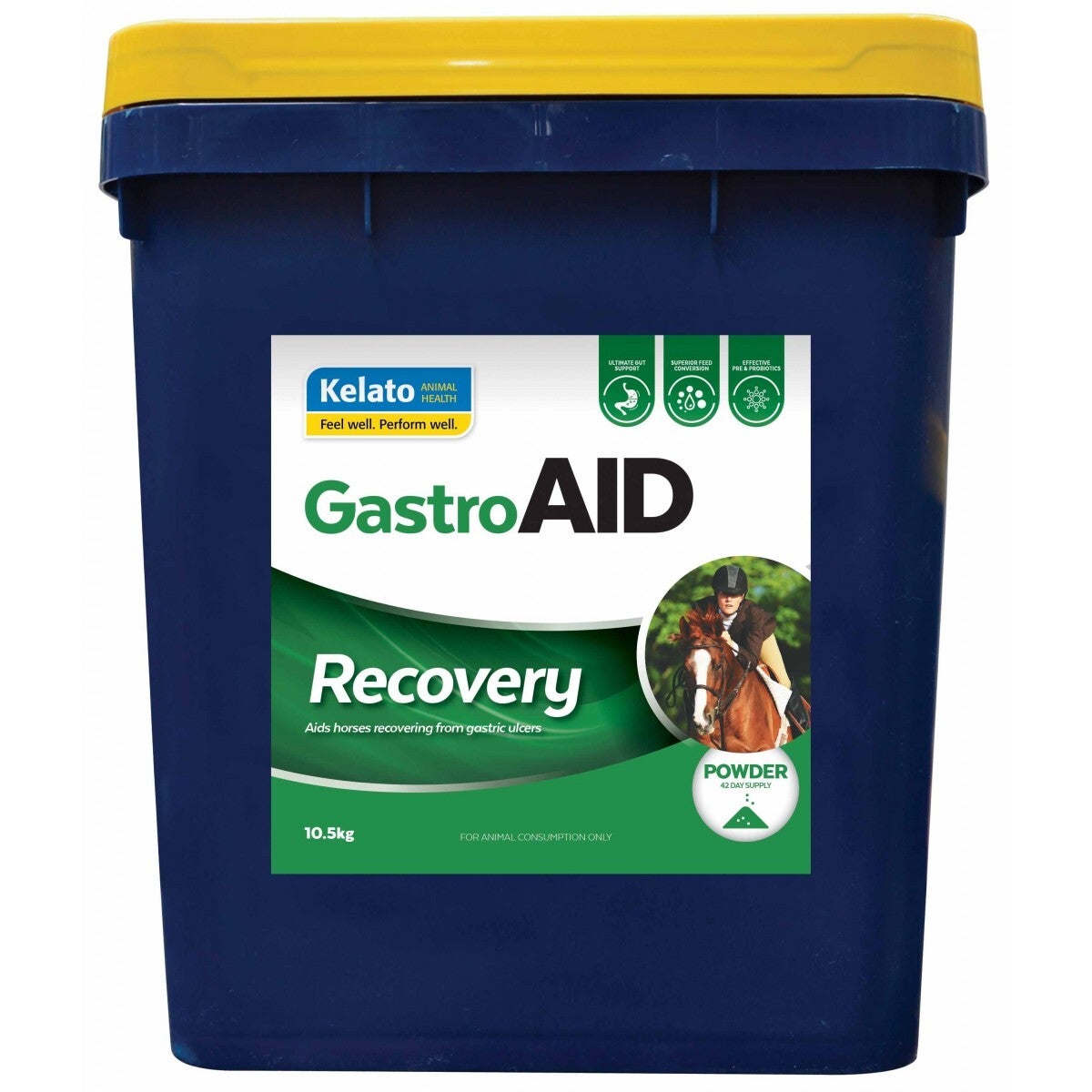 Kelato Gastroaid Recovery Horses Digestive Health Recovery Powder - 2 Sizes
