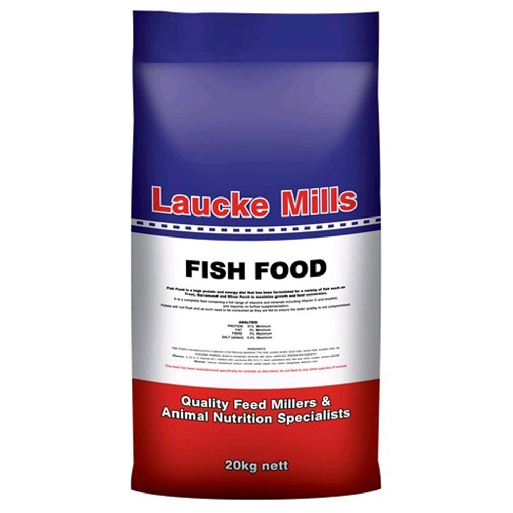Laucke Fish Food Protein & Energy Feed Pellets 20kg