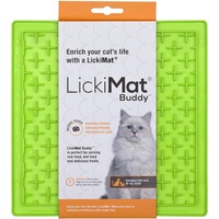 LickiMat Classic Buddy Boredom Buster Cat Slow Feeder Mat - 5 Colours