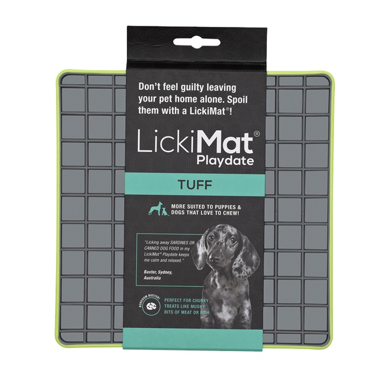 Buy LickiMat Tuff Playdate Boredom Buster Dogs & Cats Slow Feeder Mat