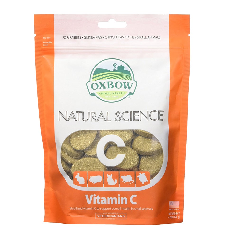 Oxbow Vitamin C Supplement for Small Animals 120g 