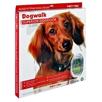 Pet-Tek Glass Fitting Dog Door Dual Glaze - 2 Colours