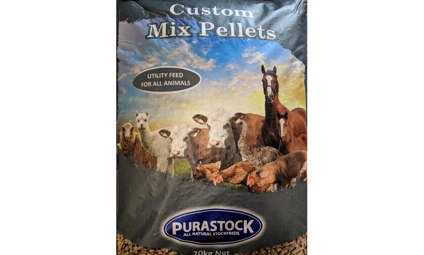 Purastock Custom Animal Utility Feed Mix Pellets 20kg