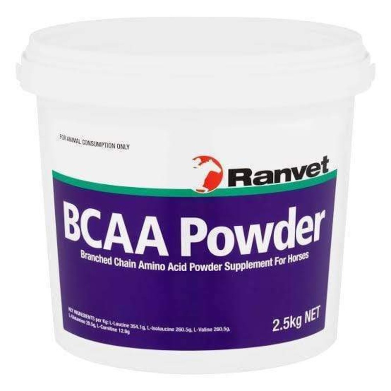 Buy Ranvet Branched Chain Amino Acid Horse Powder Supplement 2.5kg MyDeal