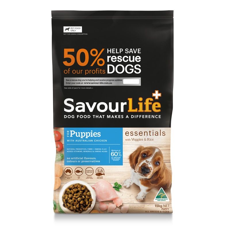 Buy Savour Life Puppy Essentials Dry Dog Food Australian Chicken 2