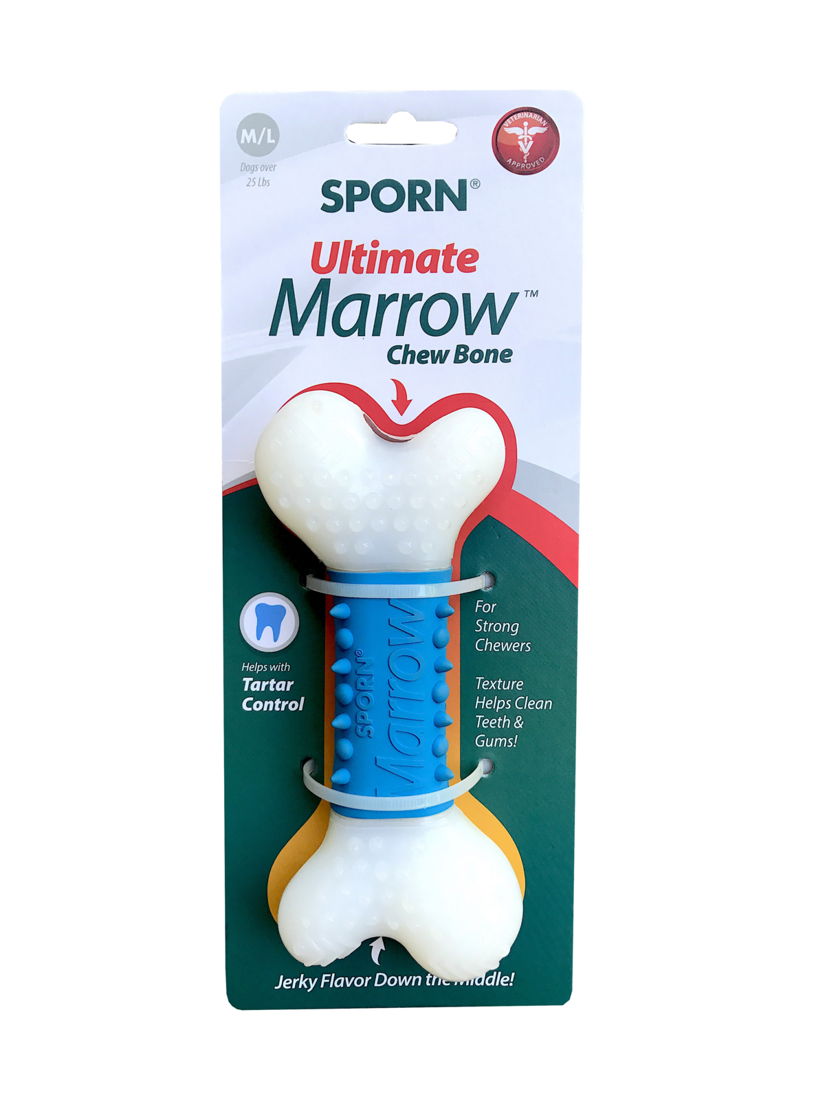 Sporn Ultimate Marrow Chew Bone Durable Dog Chew Toy