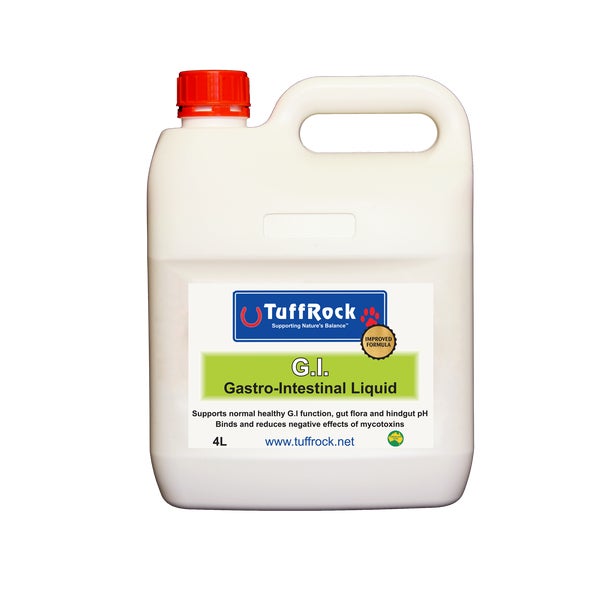 TuffRock GI Gastro Intestinal Liquid for Gut Stressed Horses - 4 Sizes