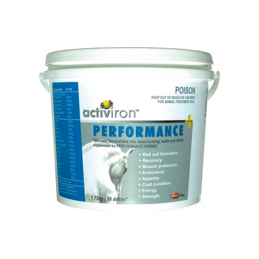 Value Plus Activiron Performance Plus Powder Horse Supplement - 3 Sizes