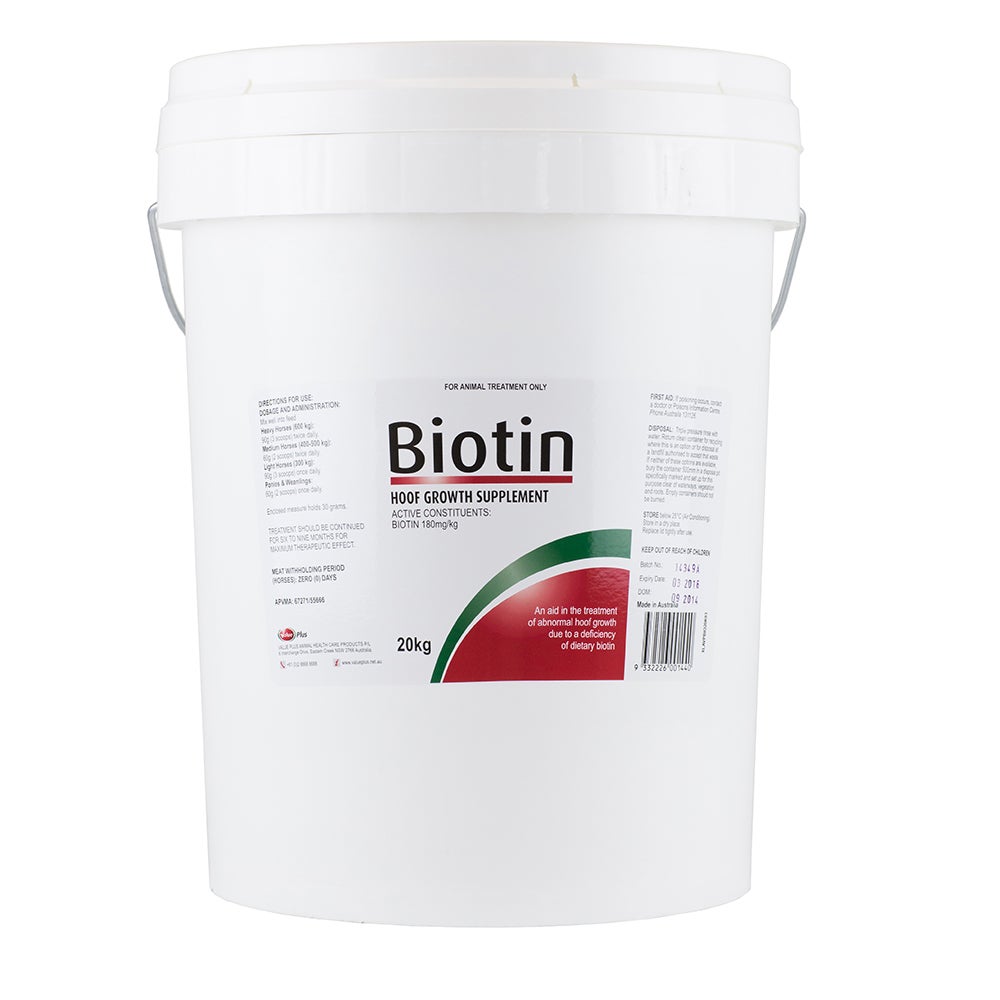Value Plus Biotin Hoof Growth Supplement Treatment - 2 Sizes