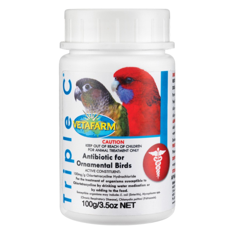 Vetafarm Triple C Broad Spectrum Antibiotic for Ornamental Birds 3