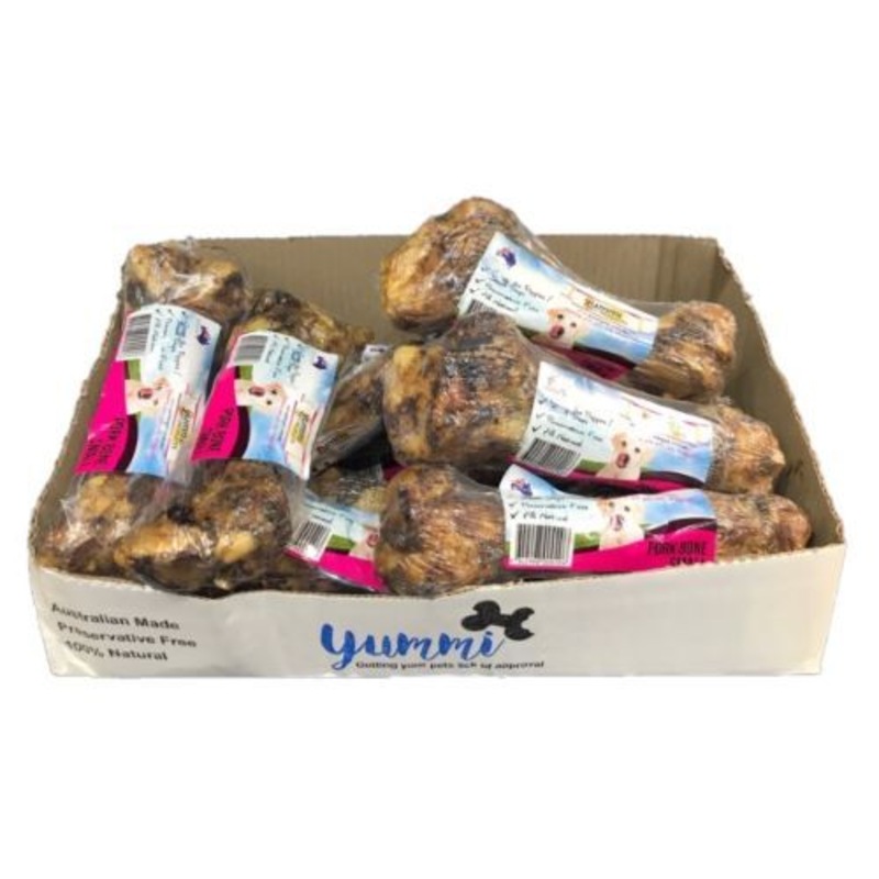 Buy Yummi Pet Pork Bone Small Wrapped Dog Treat 2 Sizes MyDeal