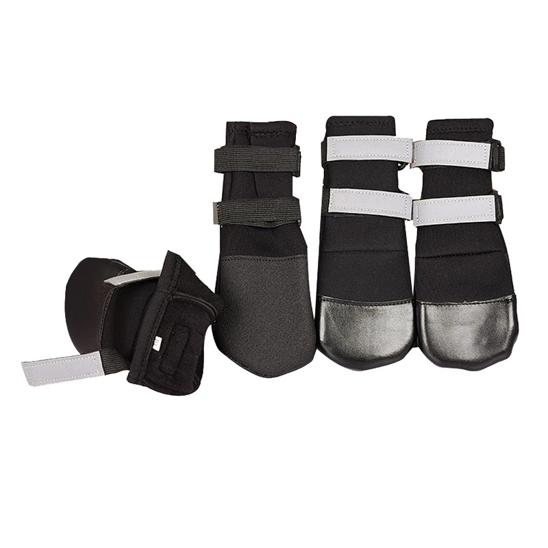 Buy Zeez Dog Waterproof Boots NonSlip Sole Dog Boots Black 5 Sizes